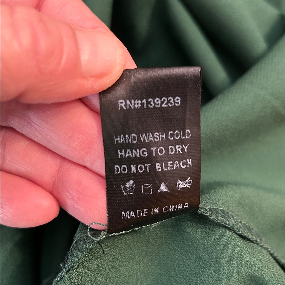 Pomander Place Tuckernuck Emerald Green Tiered Babydoll Mini Dress XXXL 3X
FF - Picture 6 of 13